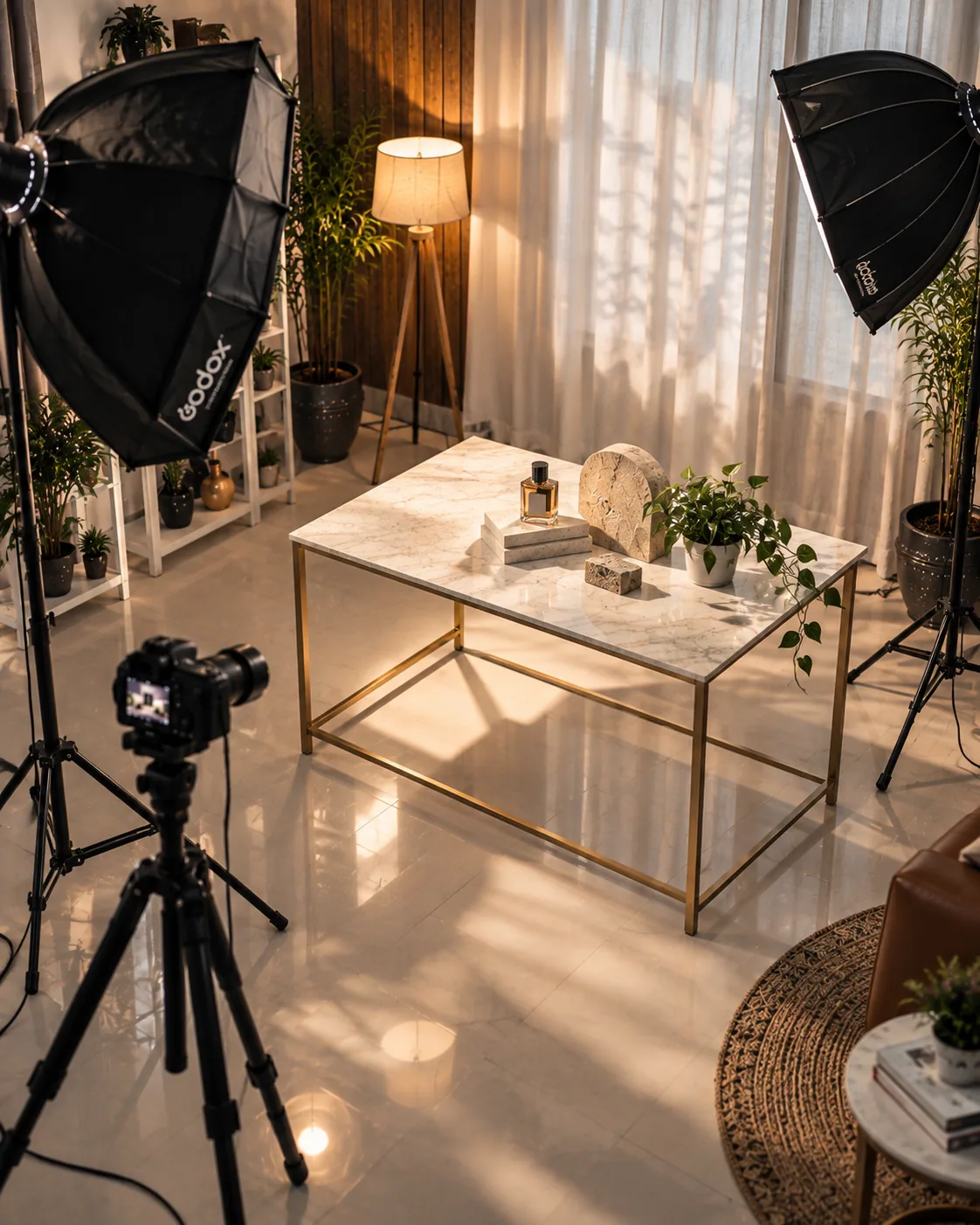 Actual Story & Fame Studio green screen and camera production setup